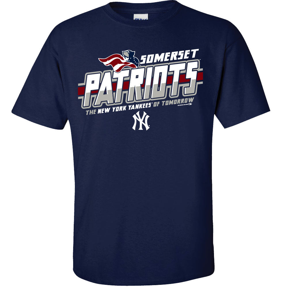 Somerset Patriots Adult New York Yankees of Tomorrow Tee Somerset