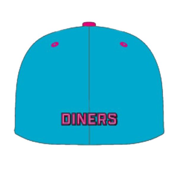 Jersey Diners New Era 59FIFTY Replica Fitted Jersey Diners Back Wordmark Cap
