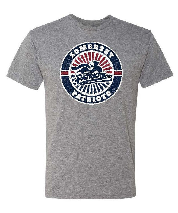 Somerset Patriots Men's Circle Tee