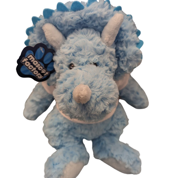 Somerset Patriots Cuddle Buddy 13 Inch Triceratops Plush Doll