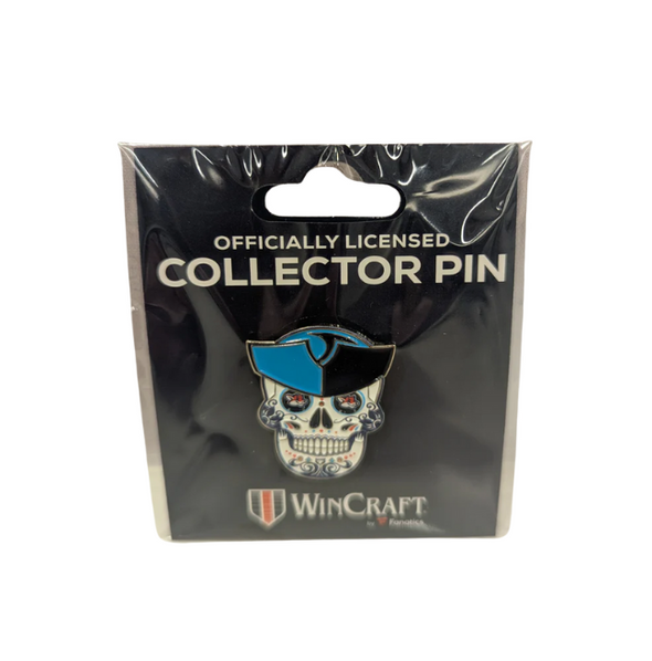 Eye of the Zorros de Somerset Sugar Skull Pin