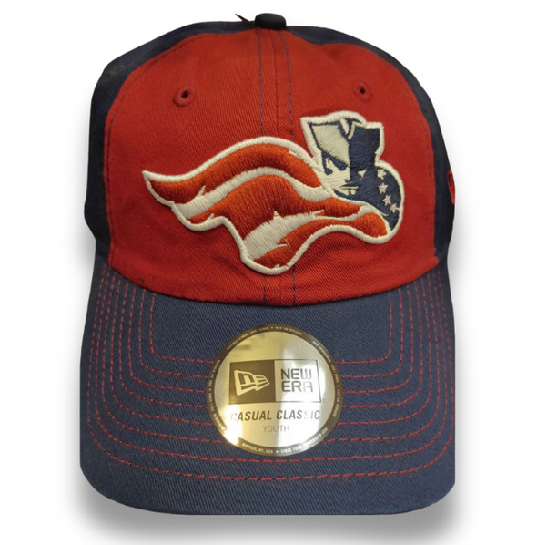 Somerset Patriots Youth New Era Team Clutch Adjustable Red Navy Cap