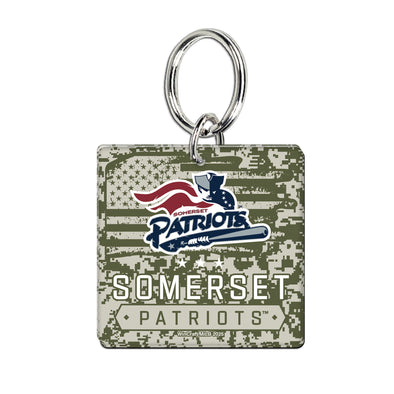 Somerset Patriots Military Appreciation Key Ring