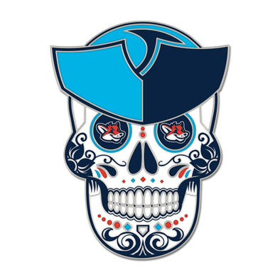 Eye of the Zorros de Somerset Sugar Skull Pin