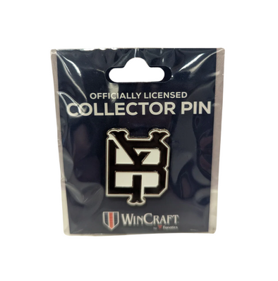 Somerset Patriots NY Black Yankees BY Cap Logo Pin