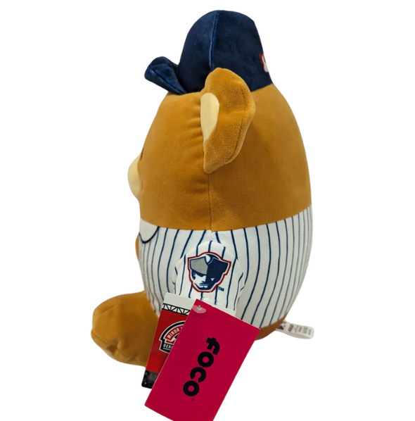 Somerset Patriots 12" Large Seated Mascot Squishy Plush Bear Doll
