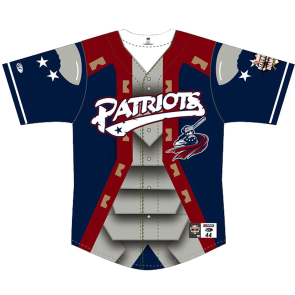 Somerset Patriots Marvel's Defenders of the Diamond Adult On-field Replica Jersey