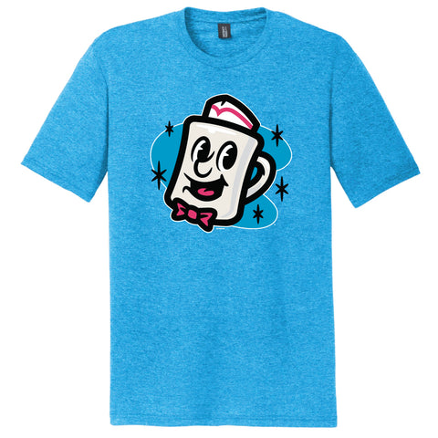 Somerset Patriots Adult Turquoise Frost Triblend Jersey Diners Coffee Mug T-shirt