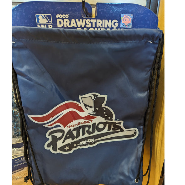 Somerset Patriots Team Logo Draw String Bag