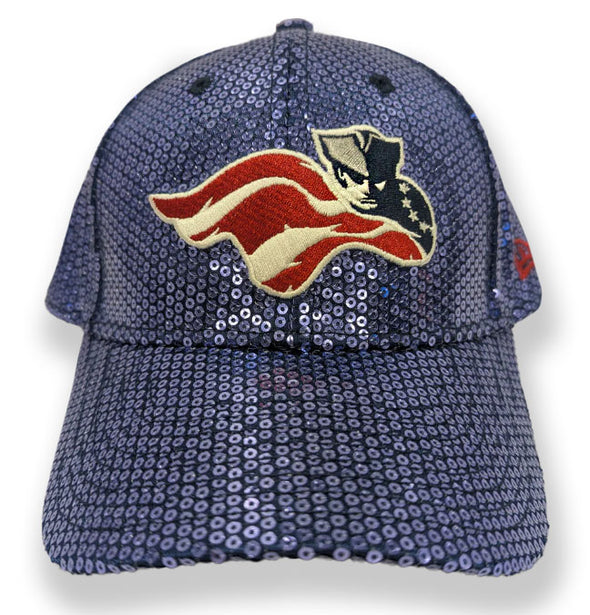 Somerset Patriots Youth Girls 9Forty Sequin Hook Loop Adjustable Cap