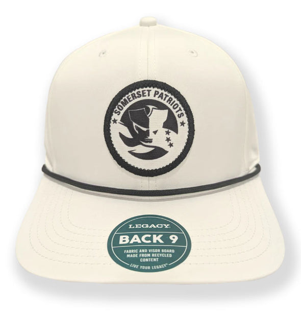 Somerset Patriots L2 Back9 Lightweight Performance Adjustable Golf Snap Back Cap