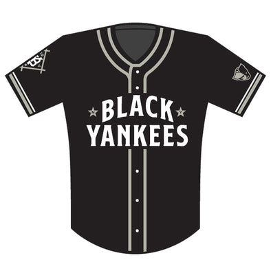 Somerset Patriots 2024 Authentic Cut Black Yankees Jersey