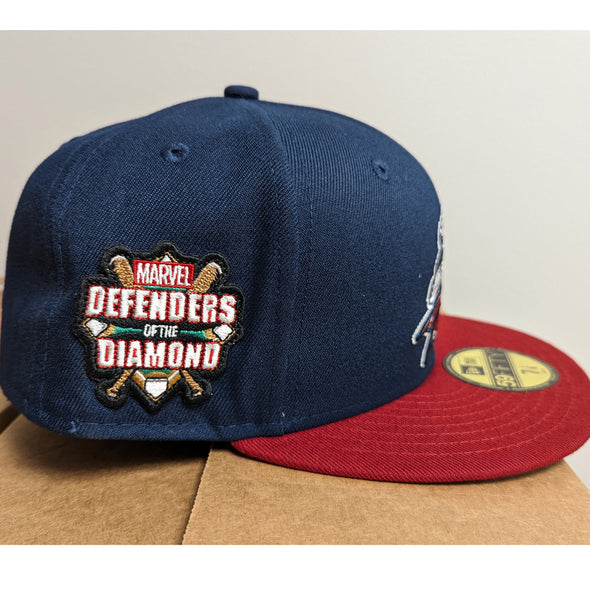 Somerset Patriots Marvel's Defenders of the Diamond Side Patch 59Fifty Authentic Fitted Cap