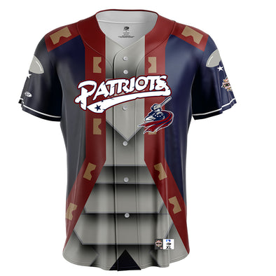 Somerset Patriots Marvel's Defenders of the Diamond On-Field Authentic Jersey