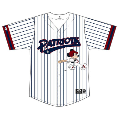 Somerset Patriots Authentic Game Worn, With Numbers, NOT SIGNED Mickey Jerseys