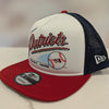 Somerset Patriots New Era Adult 9Fifty Retro Script Snap Back Cap