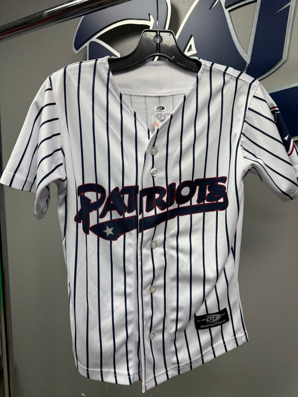 Somerset Patriots Youth Sublimated Home Jersey Retail Replica