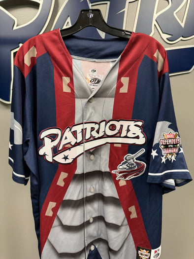 Somerset Patriots Marvel's Defenders of the Diamond Adult On-field Replica Jersey