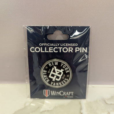 Somerset Patriots NY Black Yankees Primary Medallion Logo Pin