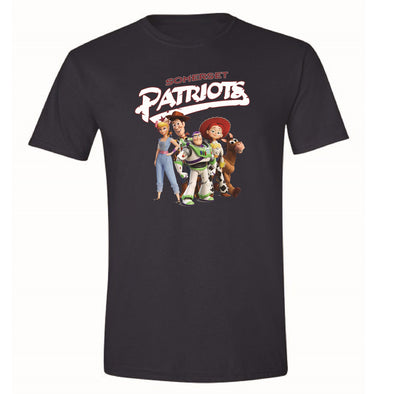 Somerset Patriots Toy Story Friends Adult T-shirt
