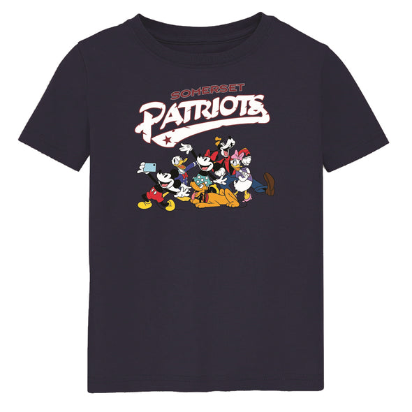 Somerset Patriots Disney Friends Toddler T-shirt