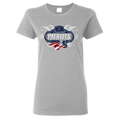 Somerset Patriots Sports Gray Kareem Women's T-Shirt