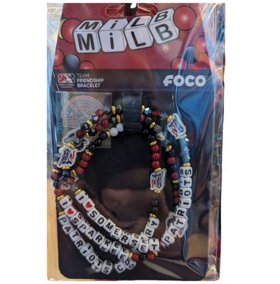 Somerset Patriots Team 3 Pack Team Bracelet