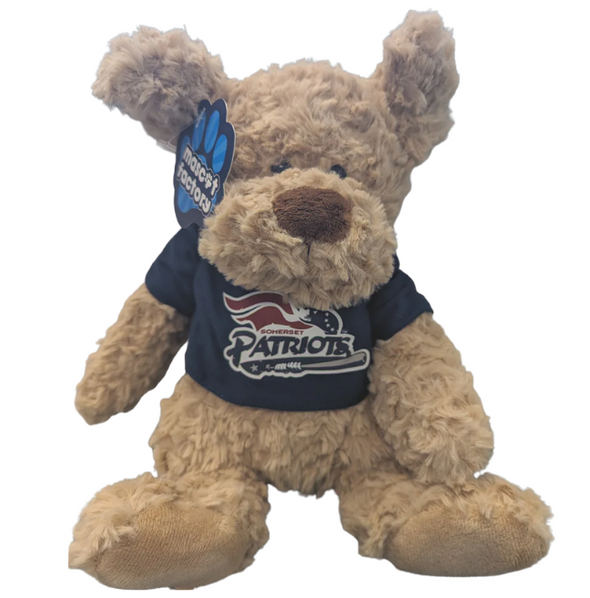 Somerset Patriots Cuddle Buddy 13 Inch Floppy Ear Dog Plush Doll