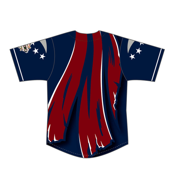 Somerset Patriots Marvel's Defenders of the Diamond Youth Authentic On-field Jersey Replica
