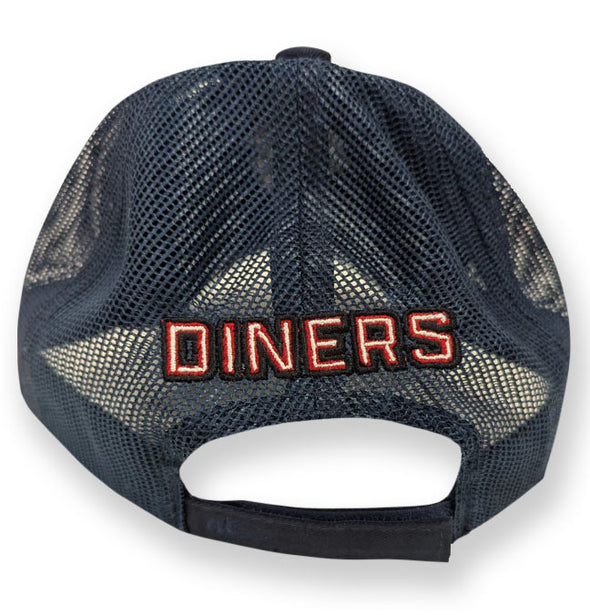 Somerset Patriots Adult Jersey Diners Garment Washed State & Eggs Unstructured Mesh Back Cap