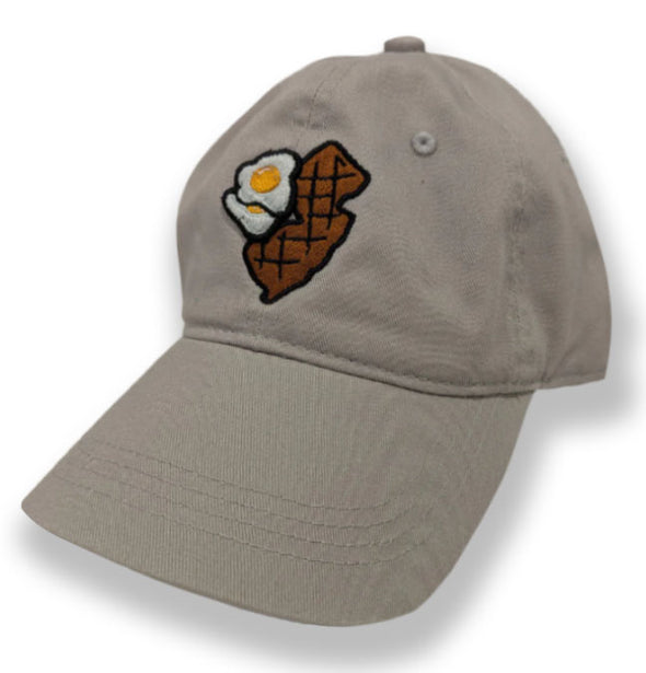 Jersey Diners Adult Jersey Diners State & Eggs Unstructured Slide Buckle Cap
