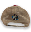 Jersey Diners Adult Wordmark Distressed Snap Back Tea Stain Cap