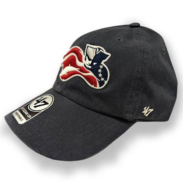 Somerset Patriots Mens  Navy Vintage 47 Clean Up Adjustable Cap