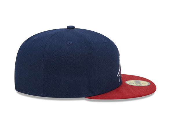 Men's New Era Navy Super Bowl LV Circle Patch 9TWENTY Adjustable Hat