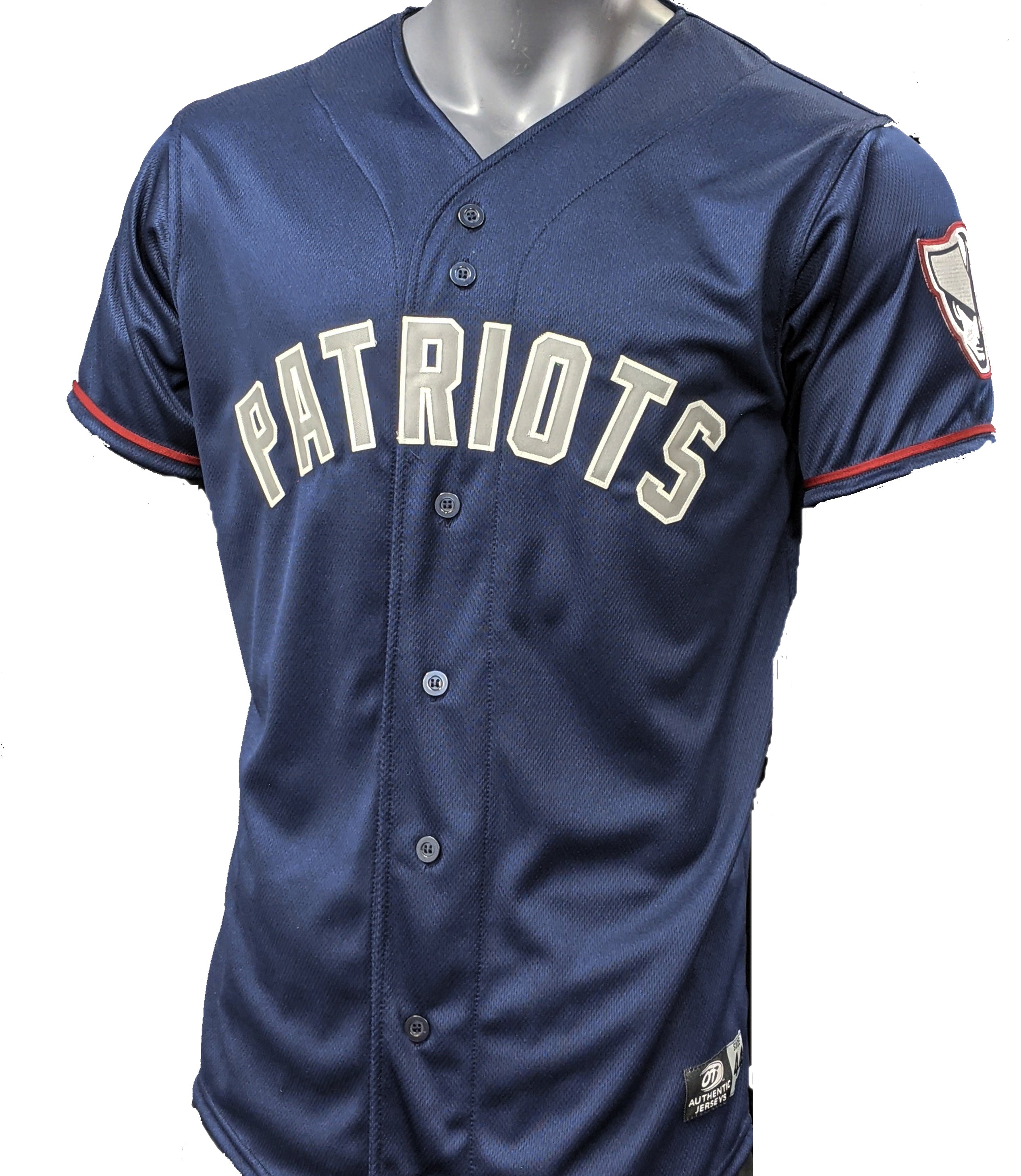 OT Sports Somerset Patriots Official Youth Alternate Jersey Replica YLG / No