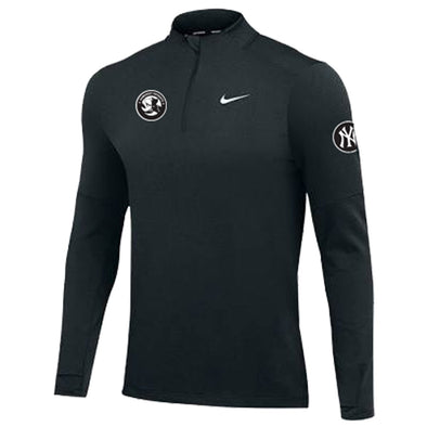 BSN Somerset Patriots Mens Nike Logo Lock Black Game Day Top SM