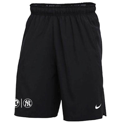 Somerset Patriots Nike Mens Flex Woven Logo Lock Black Pocket Shorts
