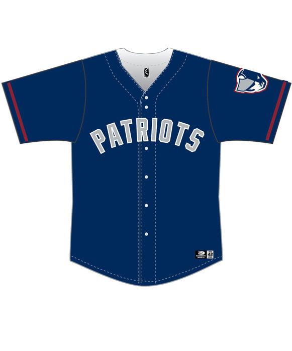 Somerset Patriots Official Adult Alternate Jersey Replica LG / Yes(+$20)