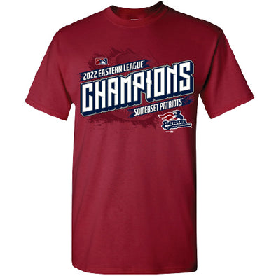 2022 Somerset Patriots Eastern League Champions Tee
