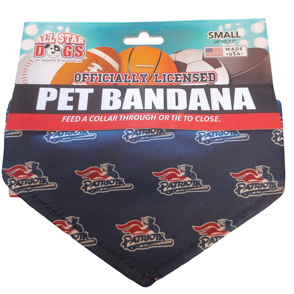 Patriots dog bandana hotsell