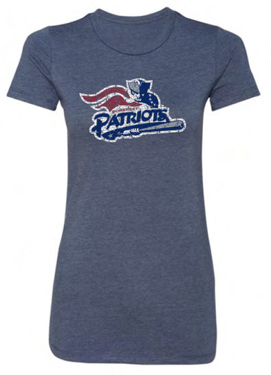 Somerset Patriots Women's Spelled-Out Vintage Tee