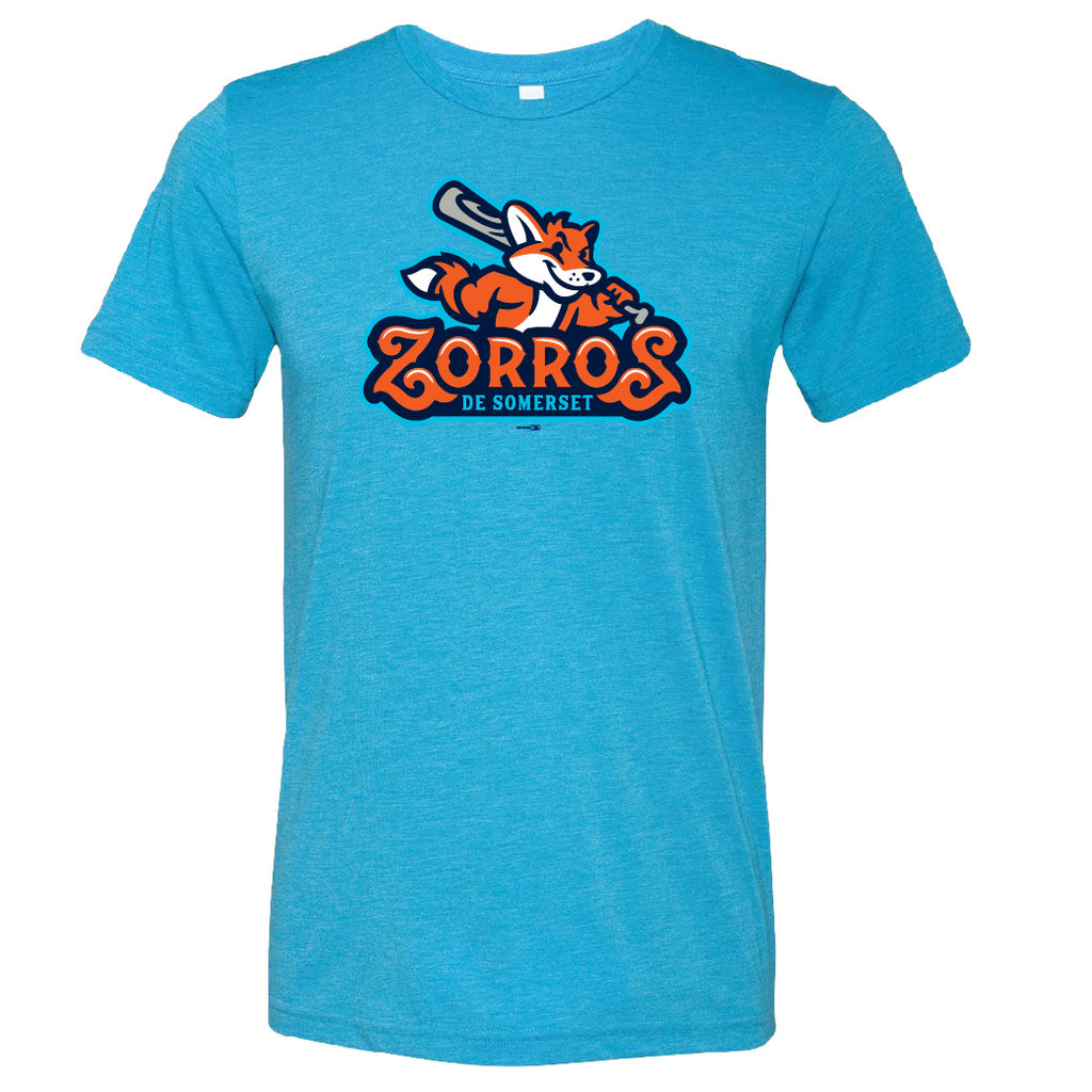 OT Sports Somerset Patriots Official Adult Replica On-Field Zorros de Somerset Copa de La Diversion Jersey LG / Yes (+$20)